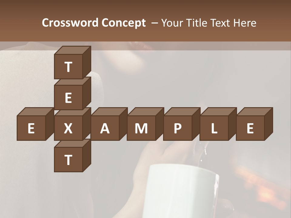 Agent Background Human Hand PowerPoint Template