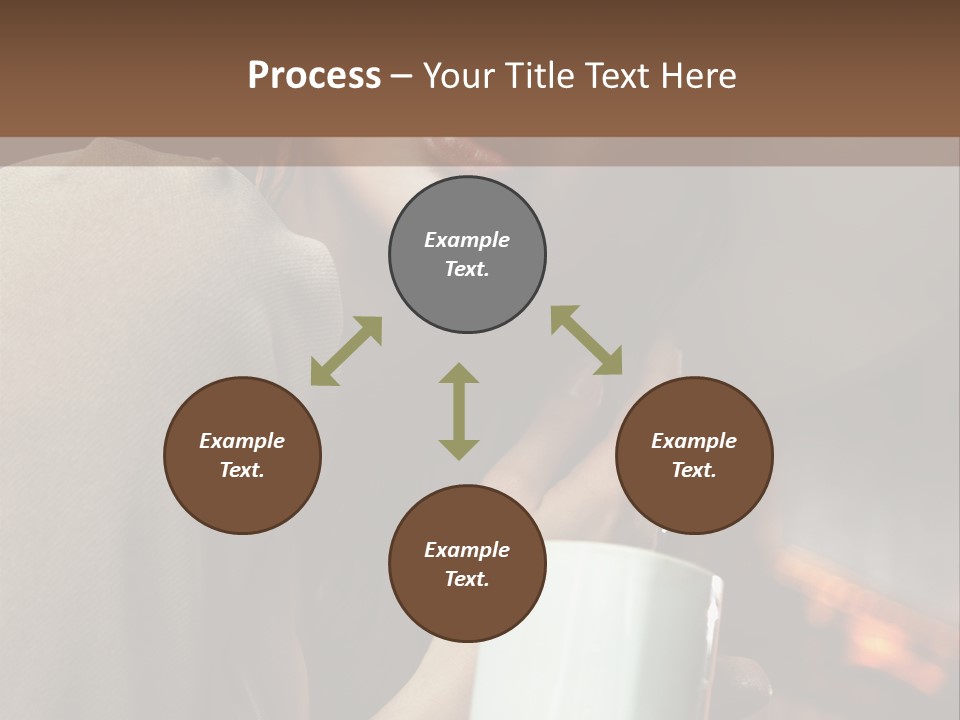 Agent Background Human Hand PowerPoint Template