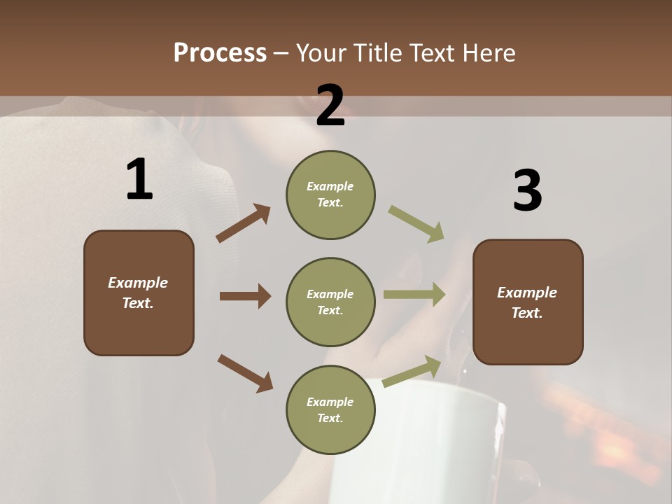 Agent Background Human Hand PowerPoint Template