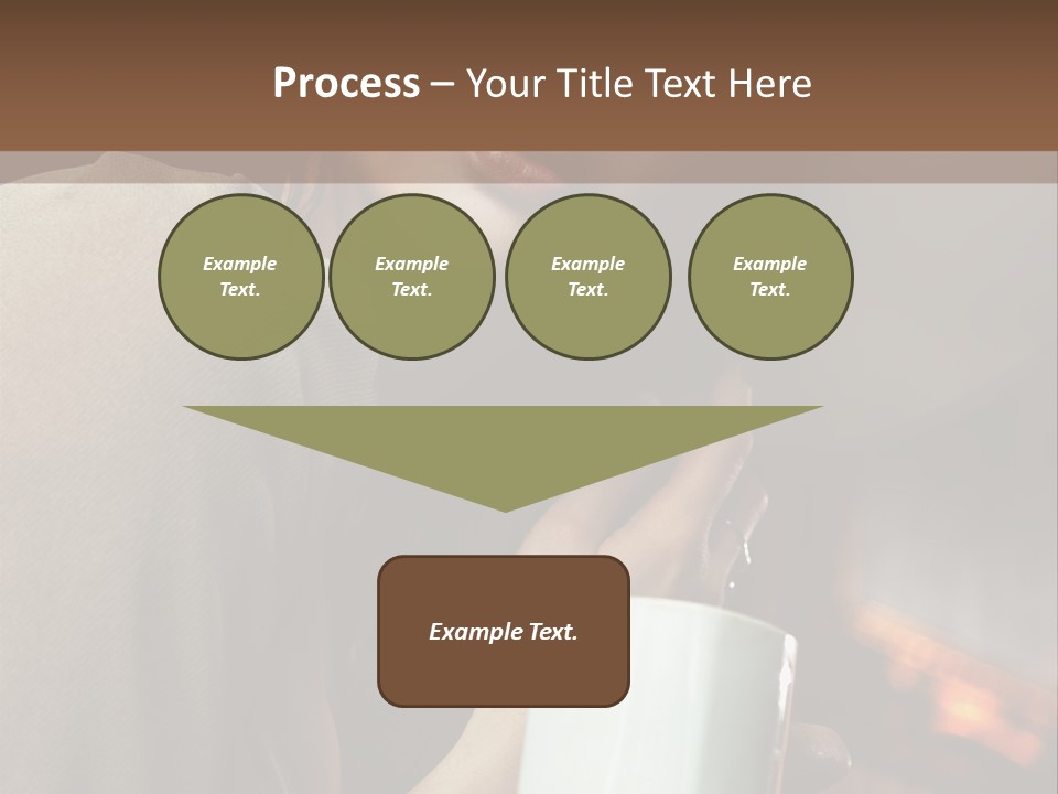Agent Background Human Hand PowerPoint Template