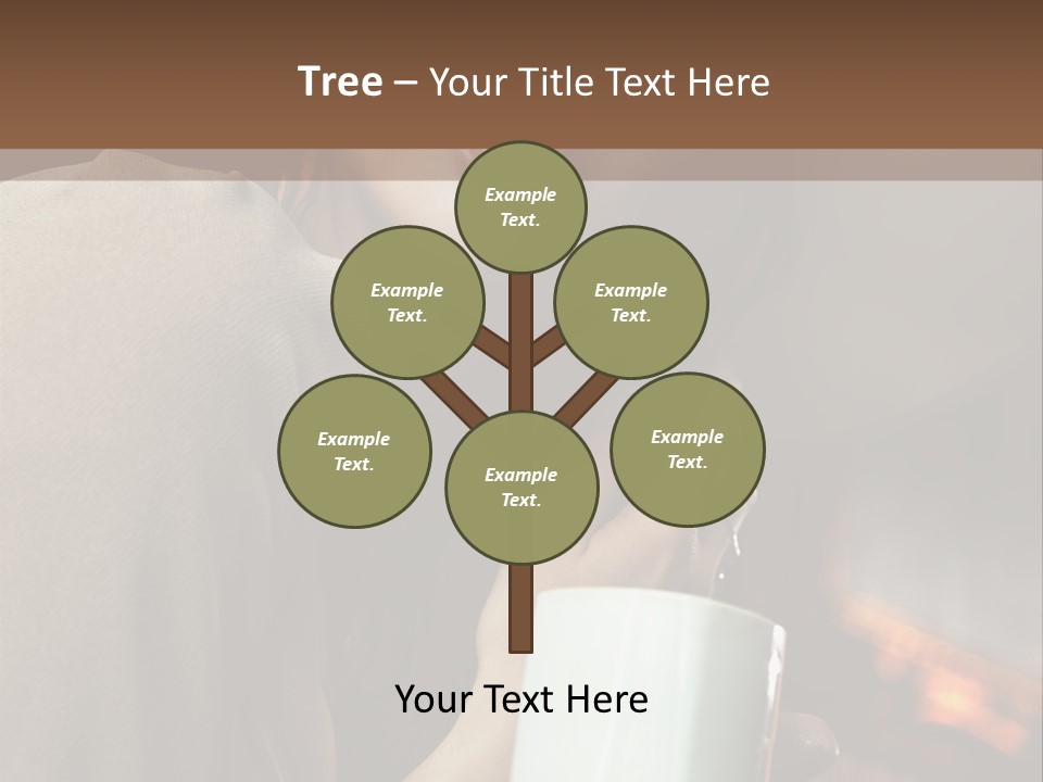 Agent Background Human Hand PowerPoint Template