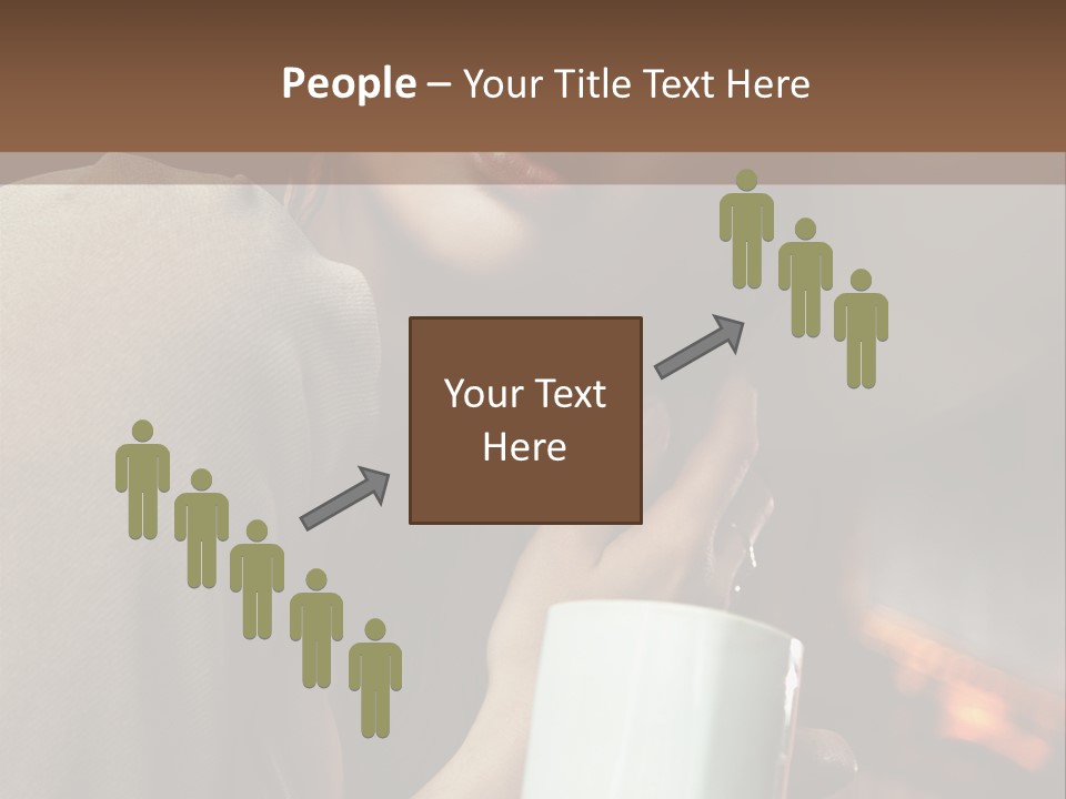 Agent Background Human Hand PowerPoint Template