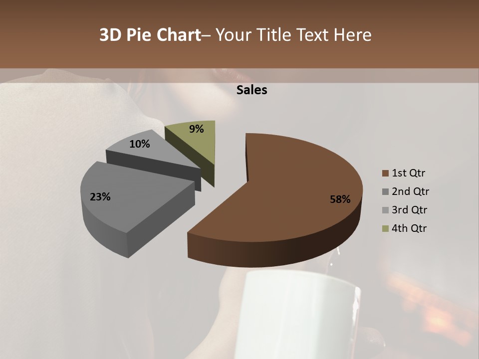 Agent Background Human Hand PowerPoint Template