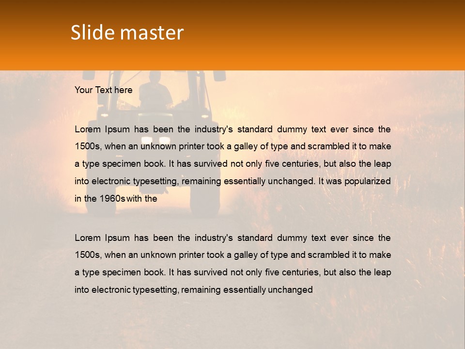 Ownership House Selling PowerPoint Template