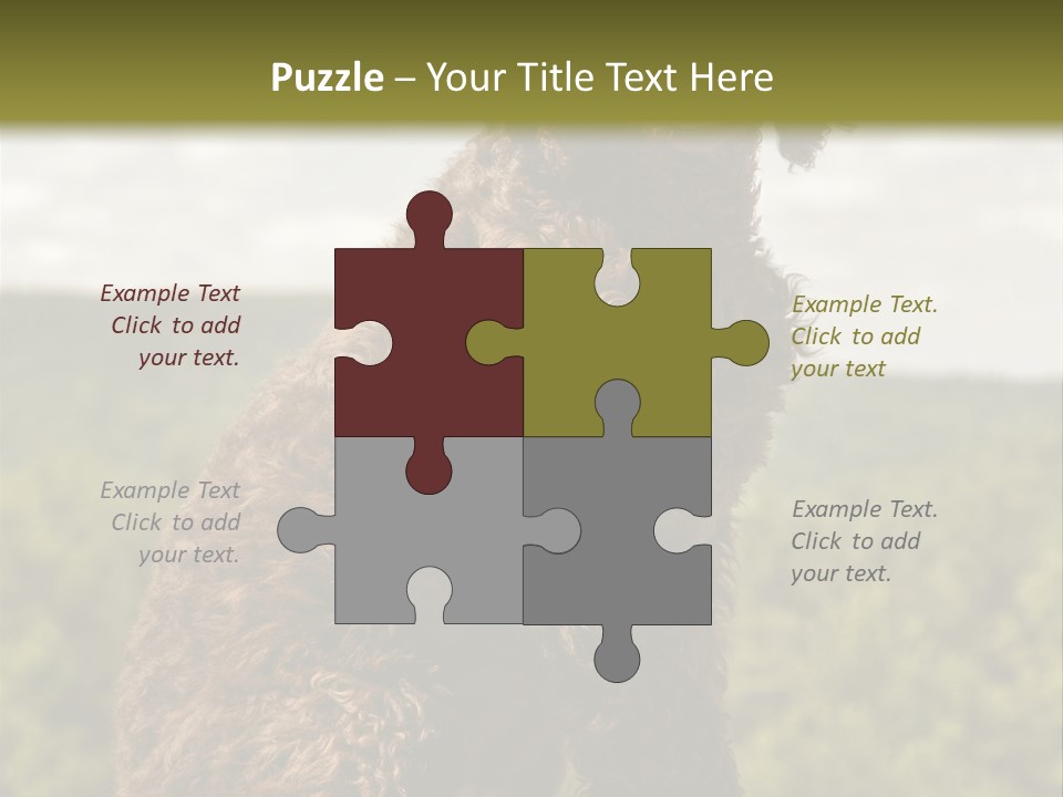 Model Park Grass PowerPoint Template