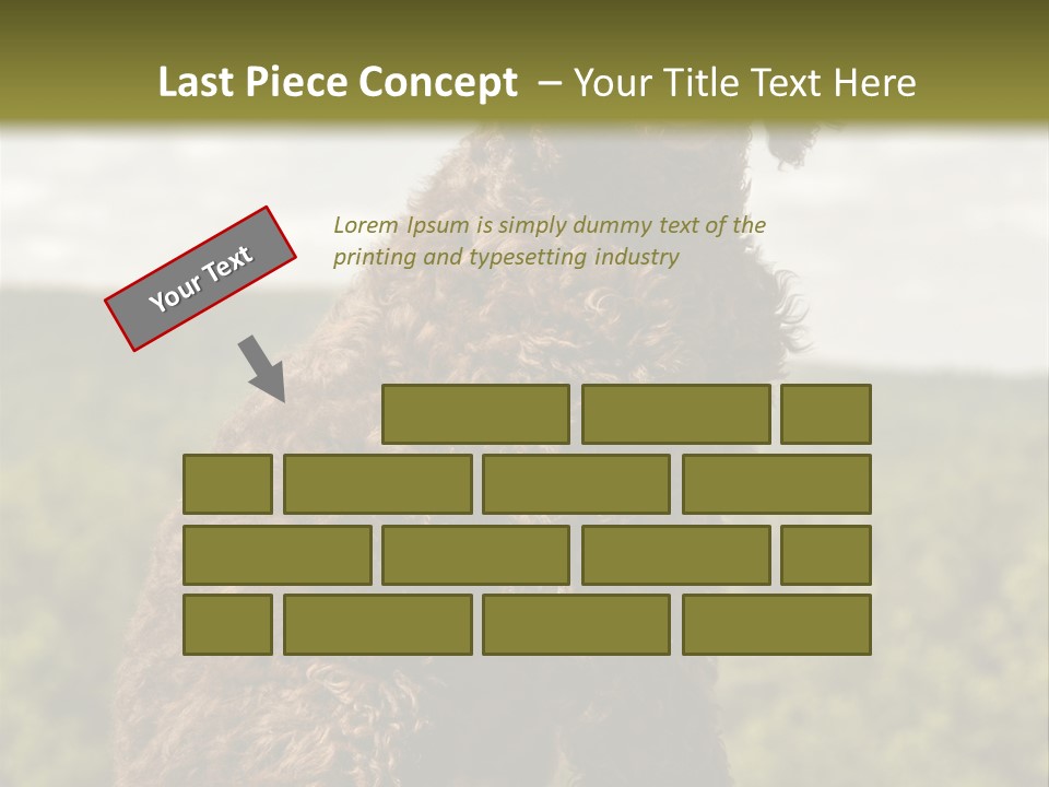 Model Park Grass PowerPoint Template