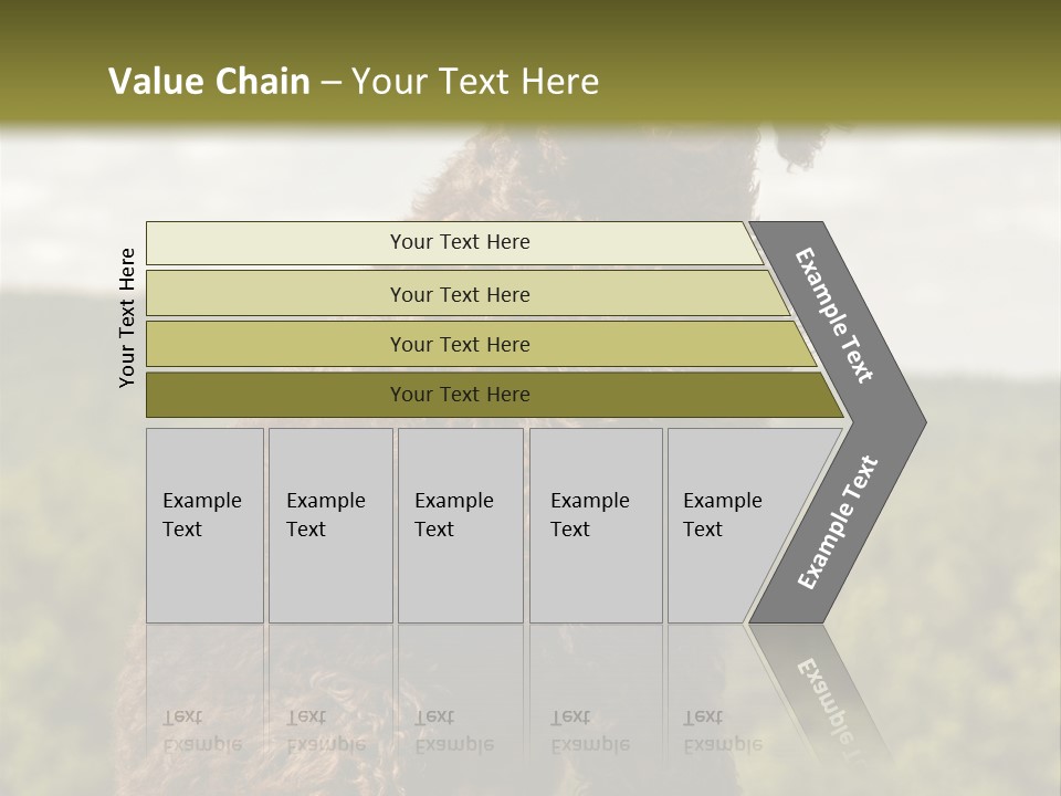 Model Park Grass PowerPoint Template
