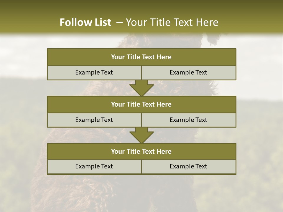 Model Park Grass PowerPoint Template