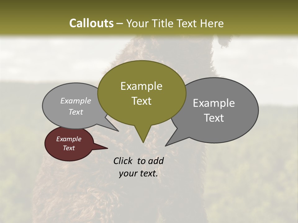 Model Park Grass PowerPoint Template