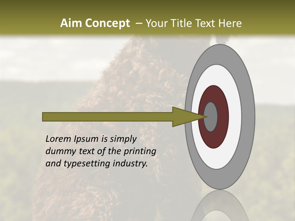 Model Park Grass PowerPoint Template