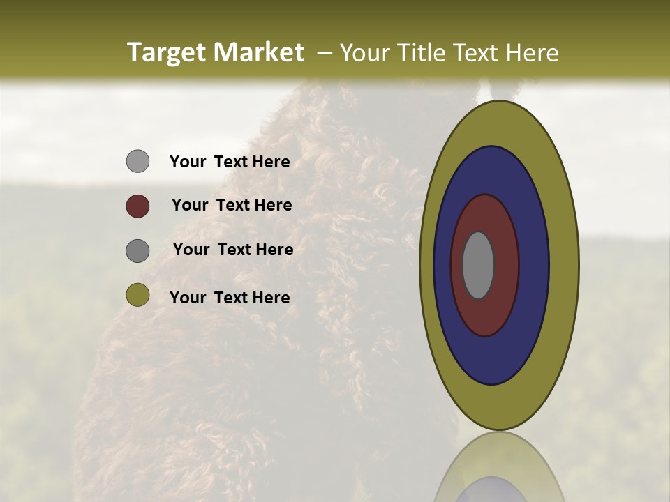 Model Park Grass PowerPoint Template