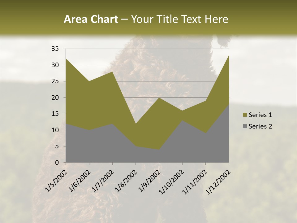 Model Park Grass PowerPoint Template
