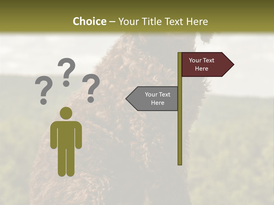 Model Park Grass PowerPoint Template