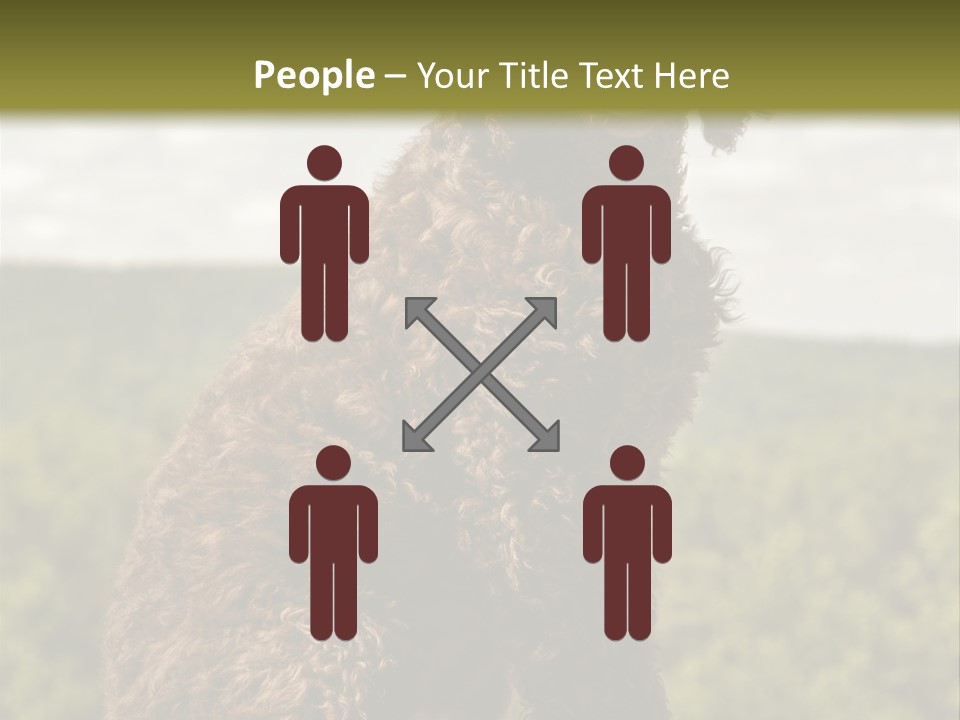 Model Park Grass PowerPoint Template