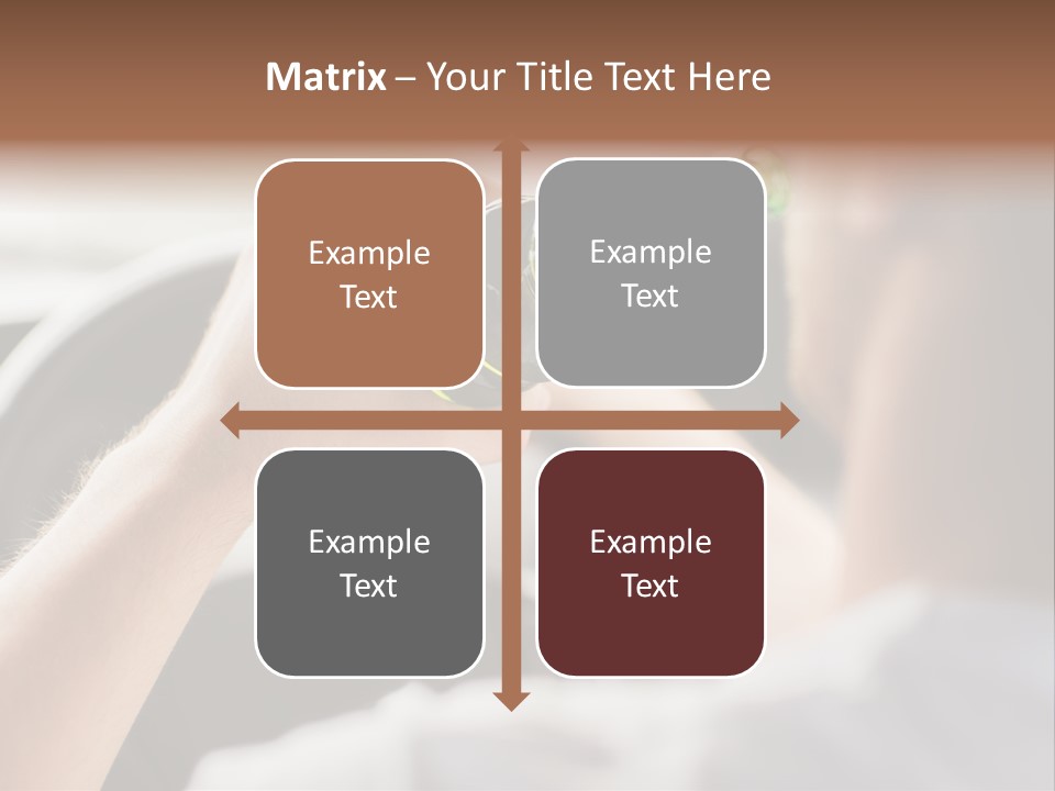 Green Holding Selling PowerPoint Template