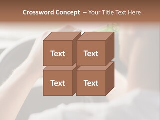 Green Holding Selling PowerPoint Template