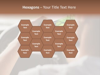 Green Holding Selling PowerPoint Template