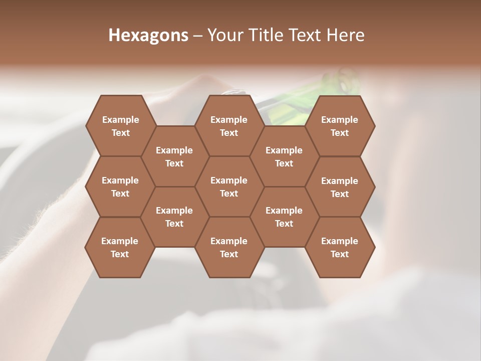 Green Holding Selling PowerPoint Template