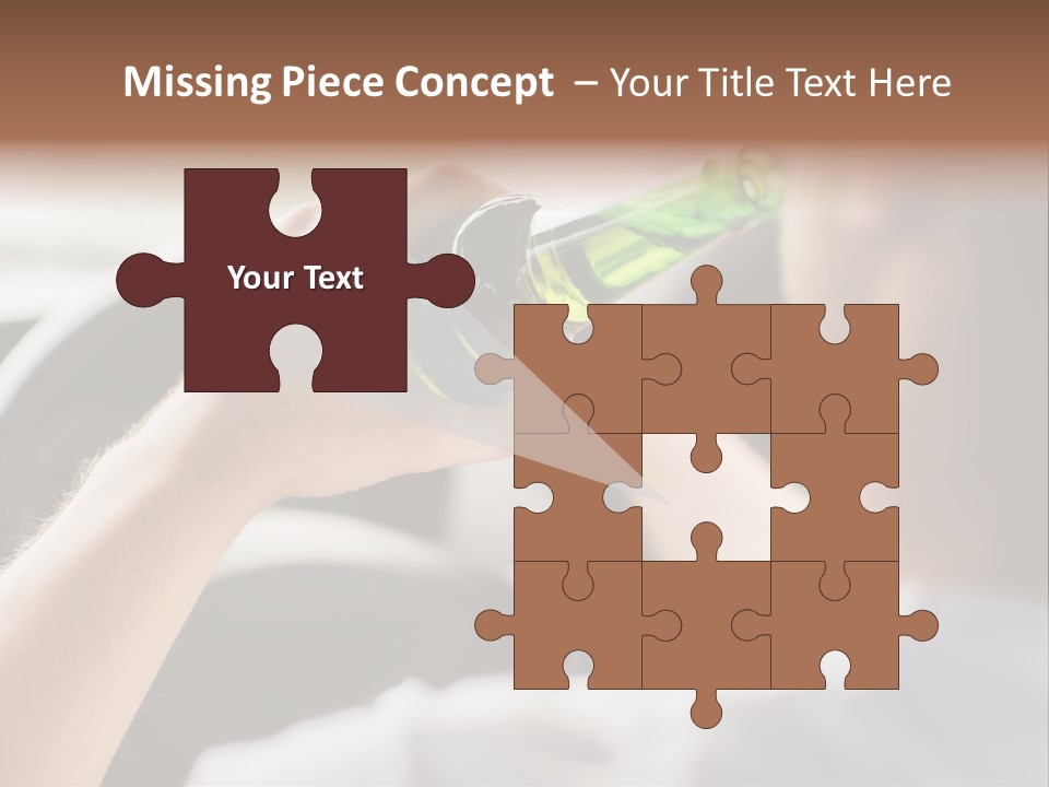 Green Holding Selling PowerPoint Template