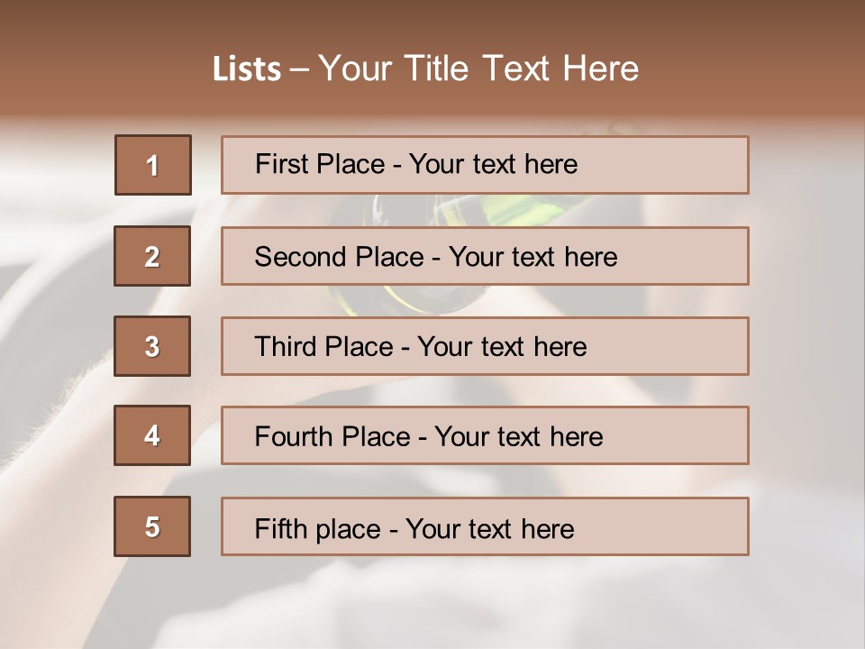 Green Holding Selling PowerPoint Template