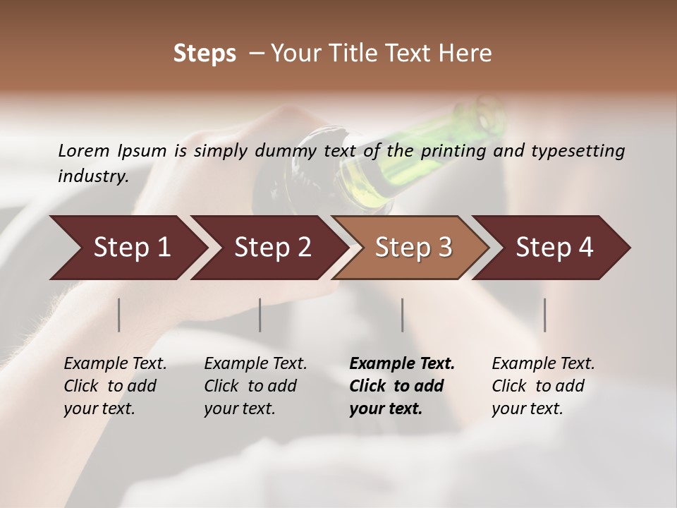 Green Holding Selling PowerPoint Template