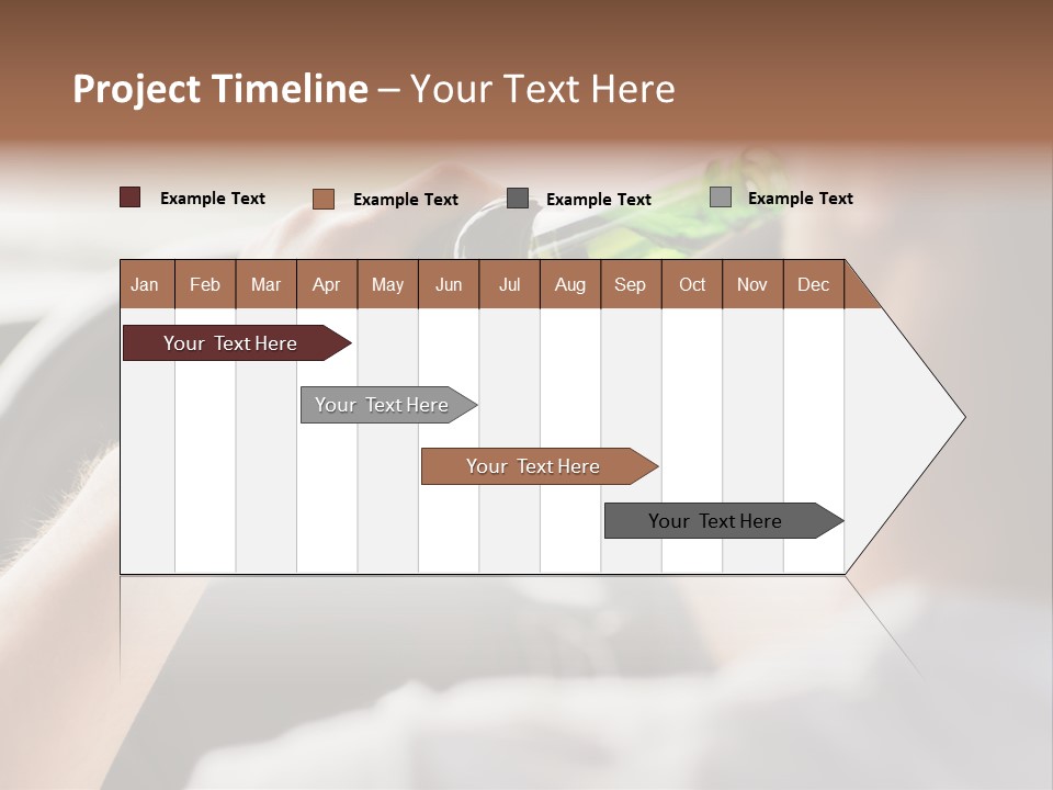 Green Holding Selling PowerPoint Template