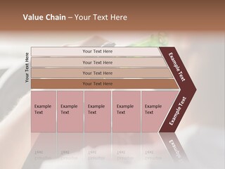 Green Holding Selling PowerPoint Template