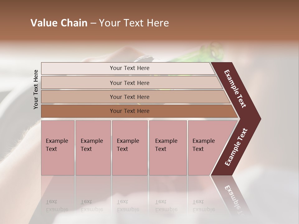 Green Holding Selling PowerPoint Template