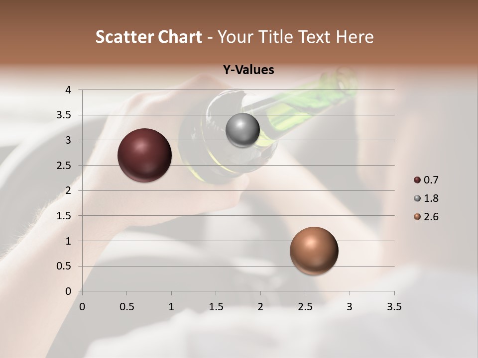 Green Holding Selling PowerPoint Template