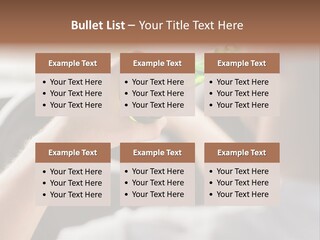 Green Holding Selling PowerPoint Template