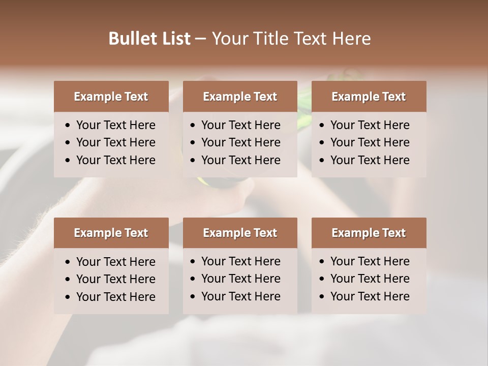 Green Holding Selling PowerPoint Template
