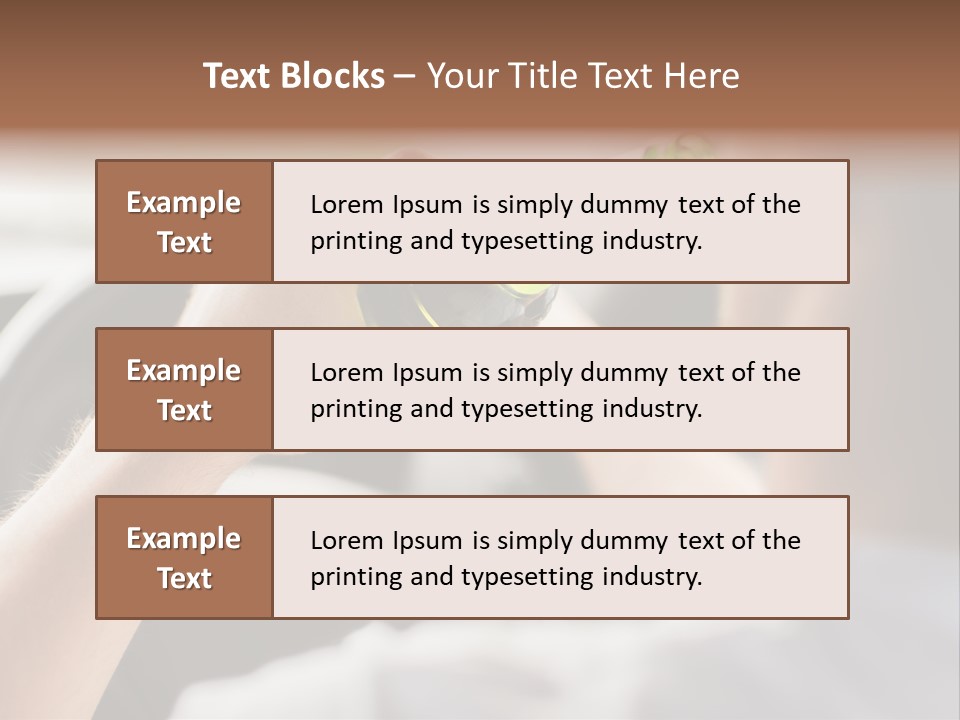 Green Holding Selling PowerPoint Template