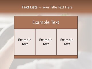 Green Holding Selling PowerPoint Template