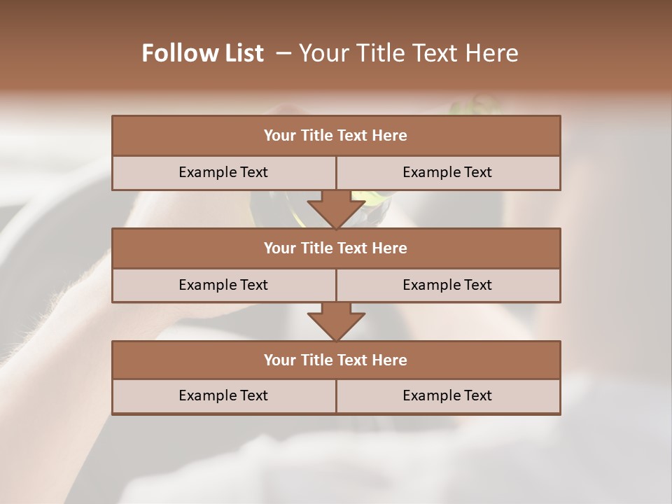 Green Holding Selling PowerPoint Template