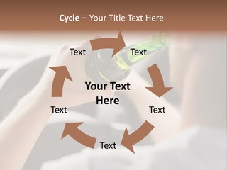 Green Holding Selling PowerPoint Template