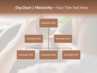 Green Holding Selling PowerPoint Template