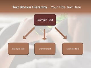 Green Holding Selling PowerPoint Template