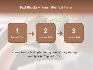 Green Holding Selling PowerPoint Template