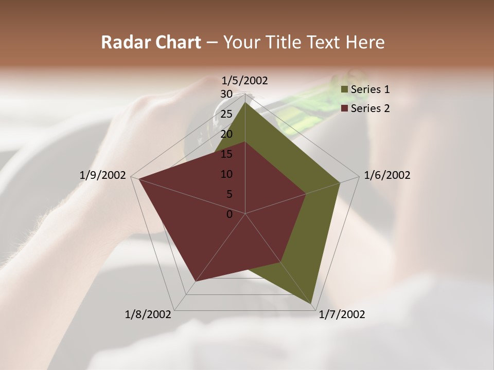 Green Holding Selling PowerPoint Template