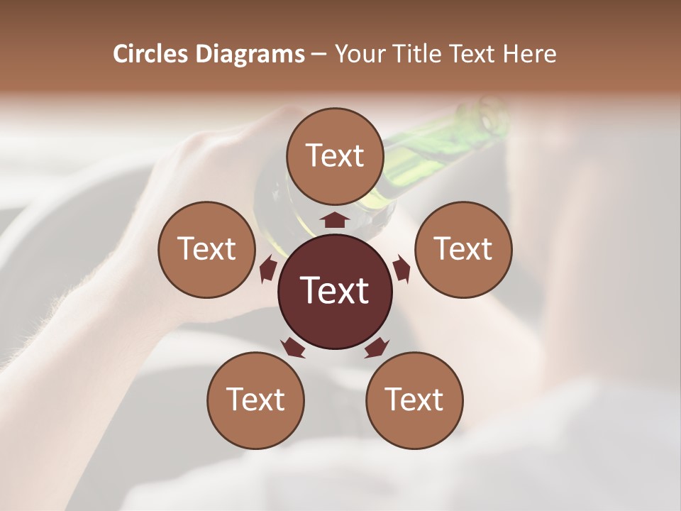 Green Holding Selling PowerPoint Template