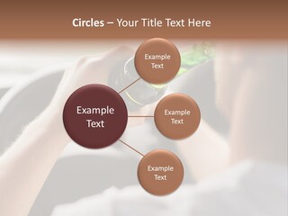 Green Holding Selling PowerPoint Template