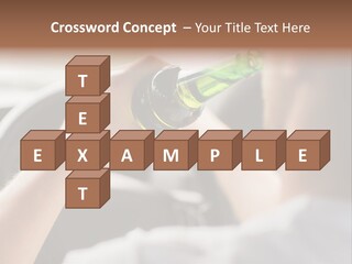 Green Holding Selling PowerPoint Template