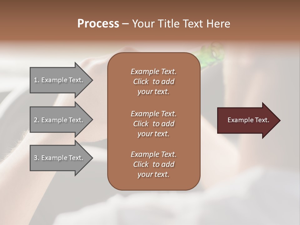 Green Holding Selling PowerPoint Template
