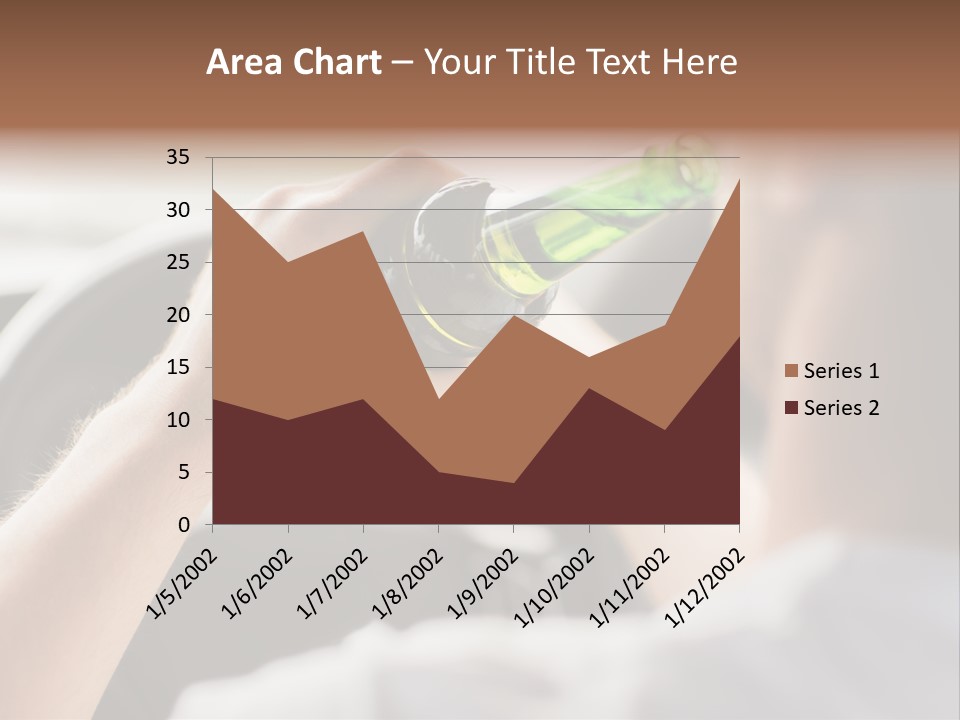 Green Holding Selling PowerPoint Template