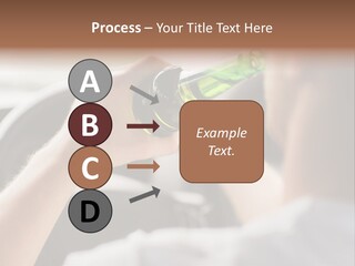 Green Holding Selling PowerPoint Template