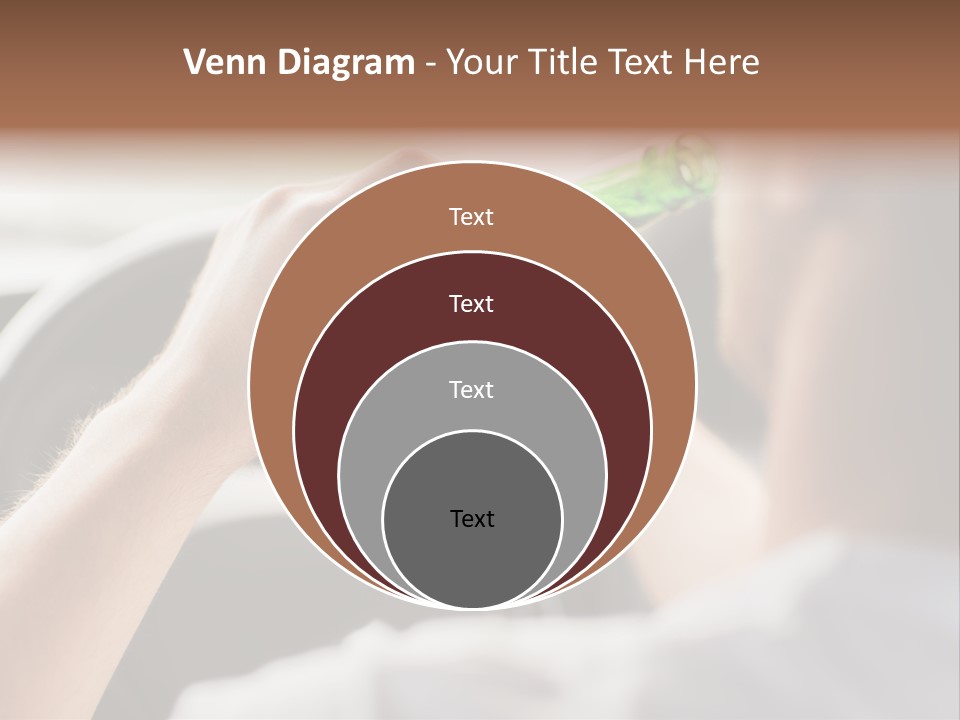 Green Holding Selling PowerPoint Template