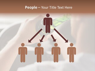 Green Holding Selling PowerPoint Template