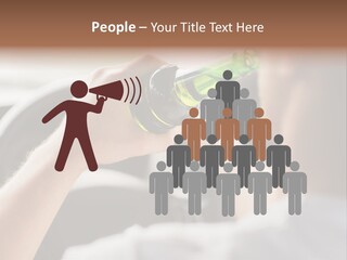 Green Holding Selling PowerPoint Template