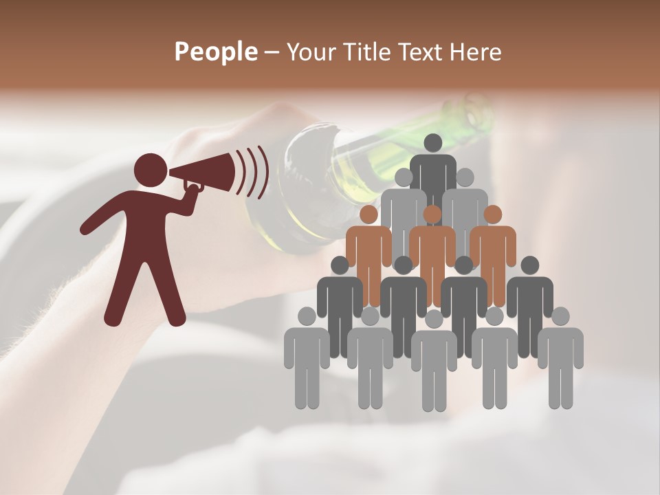 Green Holding Selling PowerPoint Template