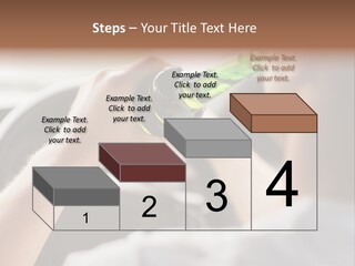 Green Holding Selling PowerPoint Template